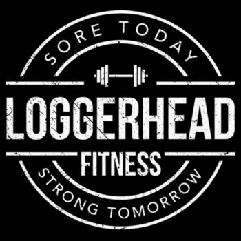 LOGGERHEAD FITNESS - BADGE - WOMEN'S FITTED T-SHIRT - $1J5XHS$ Design