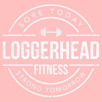 LOGGERHEAD FITNESS - BADGE - WOMEN'S CROPPED HOODIE - $6FQ1R9$ Design