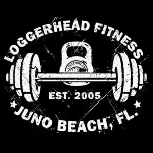 LOGGERHEAD FITNESS - VINTAGE - WOMEN'S CROPPED HOODIE - $5E8CAM$ Design
