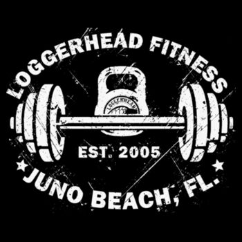 LOGGERHEAD FITNESS - VINTAGE - WOMEN'S CROPPED T-SHIRT - $5E8CAM$ Design