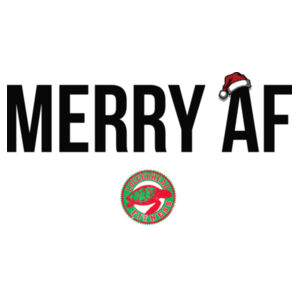 MERRY AF - T-SHIRT - $3VA8TJ$ Design