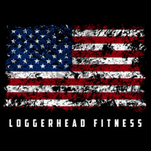 DISTRESSED FLAG - WOMEN'S FITTED TANK - $XE6DJB$ Design