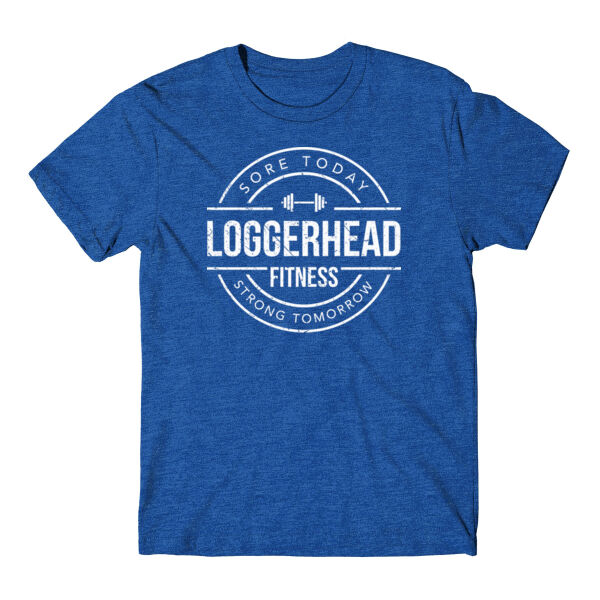 LOGGERHEAD FITNESS - BADGE - PREMIUM T-SHIRT - $WTJ5U6$ Thumbnail