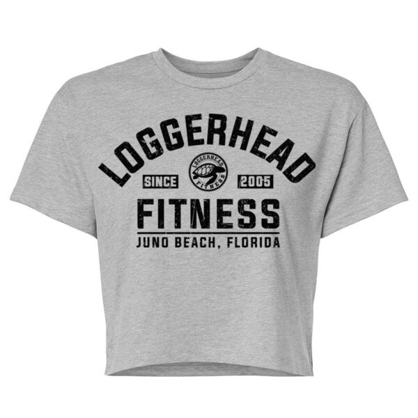LOGGERHEAD FITNESS - VINTAGE - WOMEN'S CROPPED T-SHIRT - $EC4G6V$ Thumbnail