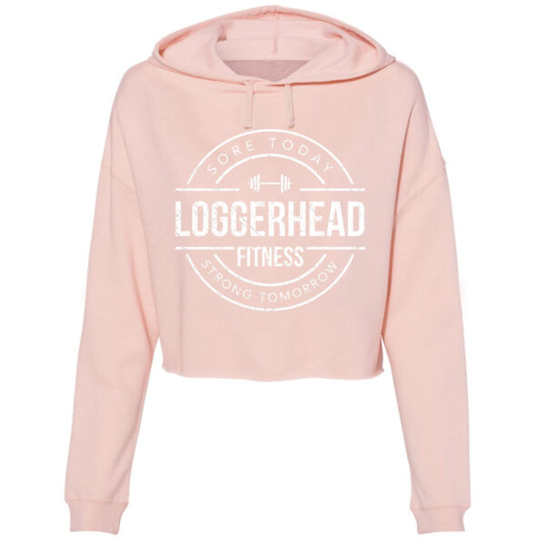 LOGGERHEAD FITNESS - BADGE - WOMEN'S CROPPED HOODIE - $6FQ1R9$ Thumbnail