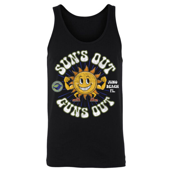 LOGGERHEAD FITNESS - SUN'S OUT GUNS OUT - PREMIUM TANK TOP - WUYA4V Thumbnail