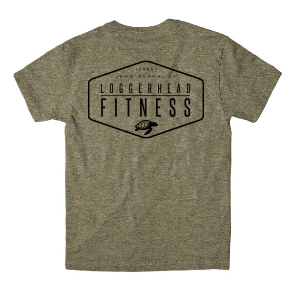 LOGGERHEAD FITNESS - HEXAGON - PREMIUM T-SHIRT - R7B9ME Thumbnail
