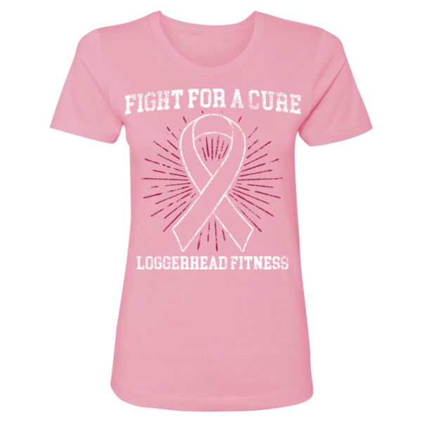 FIGHT FOR A CURE - WOMEN'S FITTED T-SHIRT - $JPA37T$ Thumbnail