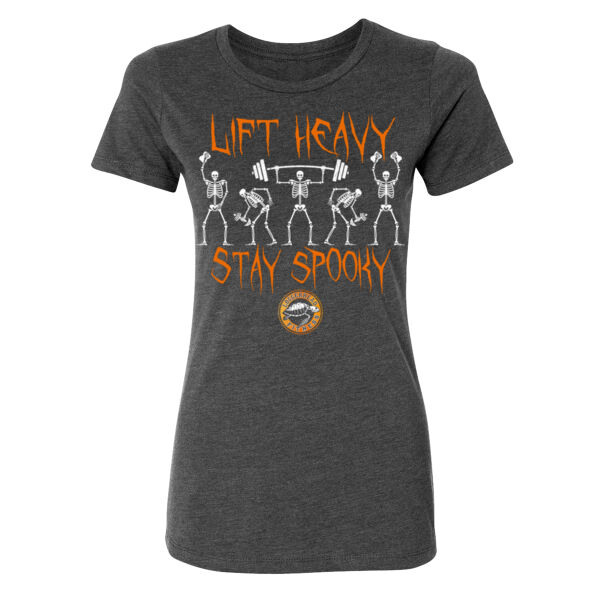 STAY SPOOKY - WOMEN'S FITTED T-SHIRT - $PZ4M3U$ Thumbnail