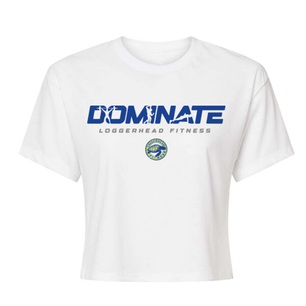 DOMINATE - WOMEN'S CROP T-SHIRT - $6DDCUT$ Thumbnail