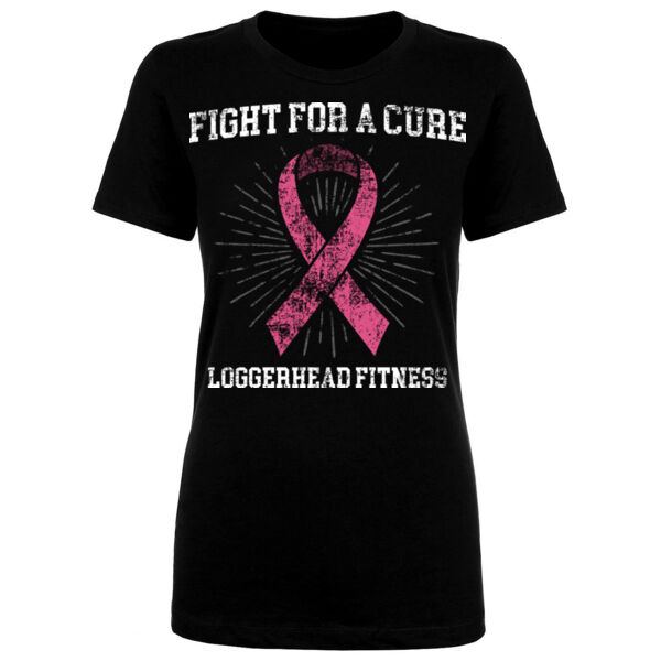 FIGHT FOR A CURE - WOMEN'S FITTED T-SHIRT - $LS74TR$ Thumbnail