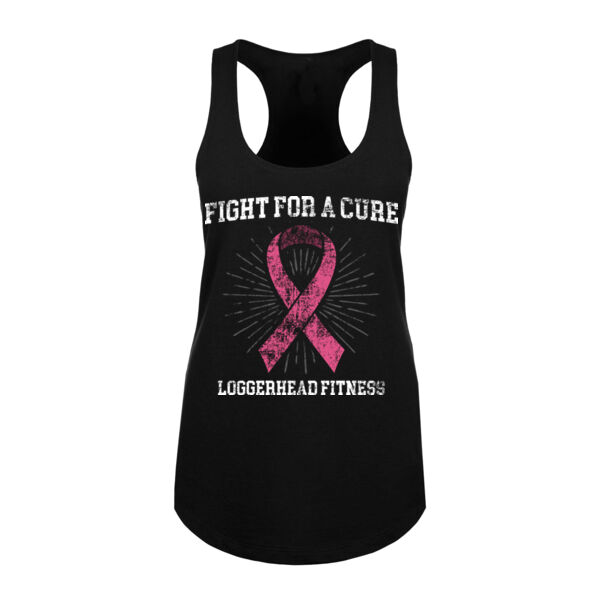 FIGHT FOR A CURE - WOMEN'S FITTED TANK TOP - $LS74TR$ Thumbnail