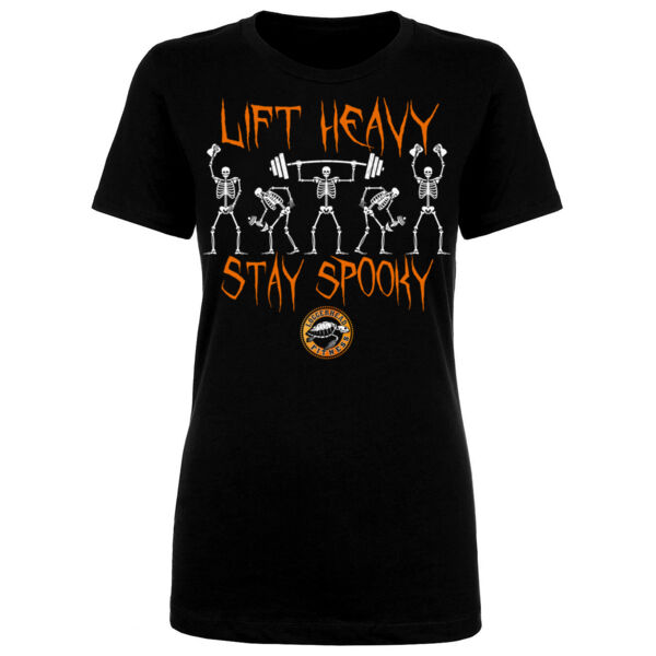 STAY SPOOKY - WOMEN'S FITTED T-SHIRT - $WMBU36$ Thumbnail